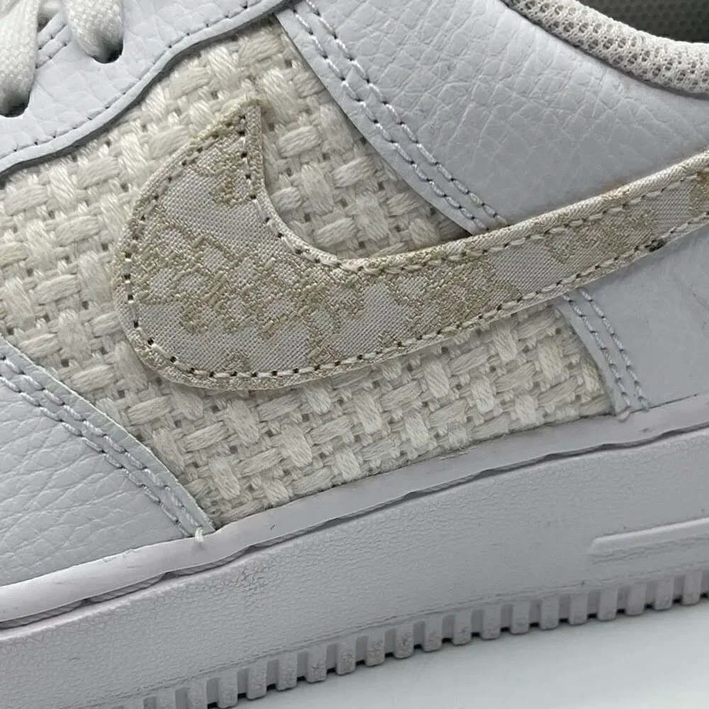 Nike Air Force 1 Flower Swoosh ‘07 Sneakers - Women’s US 7.5